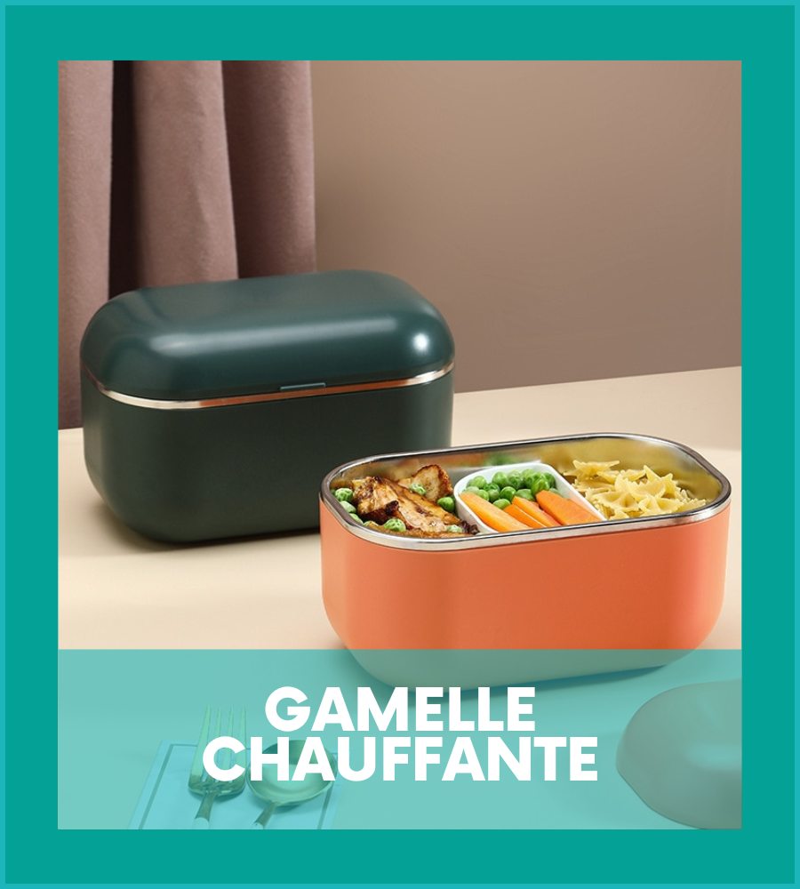 Lunch Box Chauffante, 3 En 1 Boite Chauffante Repas(12v / 24v / 220v), 1.5l  Portable Gamelle Chauffante, 60w Boite A Repas Chauffante Pour Voiture, Ca