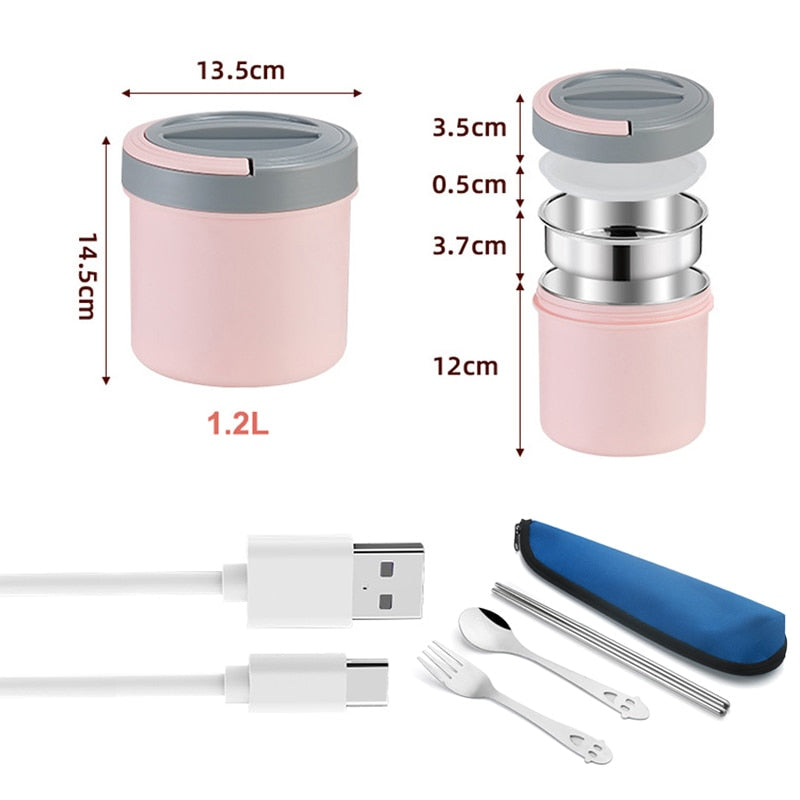 Gamelle Repas Chauffante USB