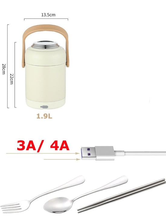 Gamelle Repas Chauffante USB