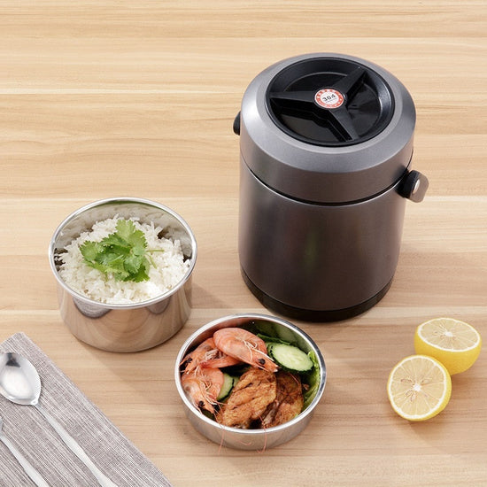 Boite isotherme pour repas chaud thermos