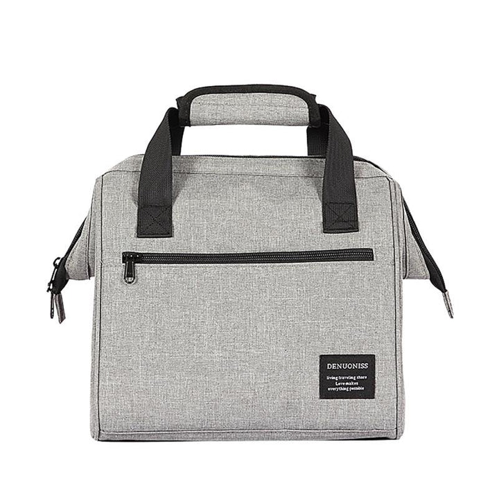 petit sac isotherme gris