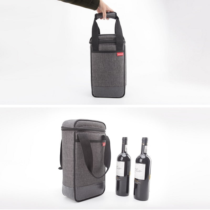 Sac isotherme pour bouteille de online vin